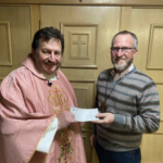 Knights of Columbus check presentation